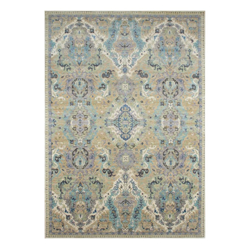 Picture of OUSHAK RUG, TAU/BL/LAV 8X10