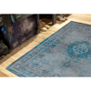 Picture of MEDALLION RUG, GY/TQ