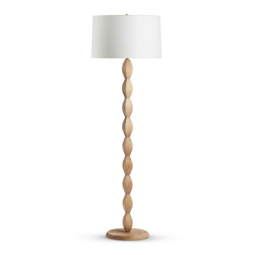 Picture of MANOR FLOOR LAMP, NATURAL