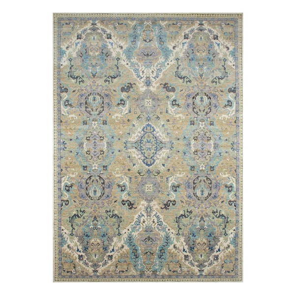 Picture of OUSHAK RUG, TAU/BL/LAV 8X10