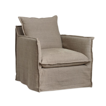 Picture of HOLMES SLIPCOVERD SWIVEL CHAIR