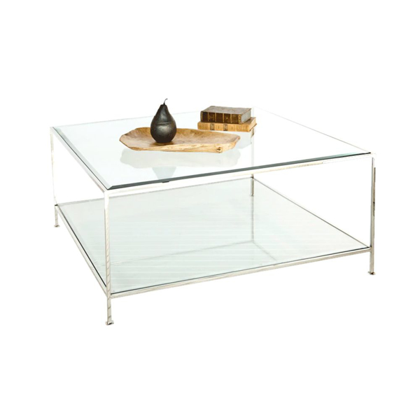 Picture of QUADRO COFFEE TABLE, NICKEL