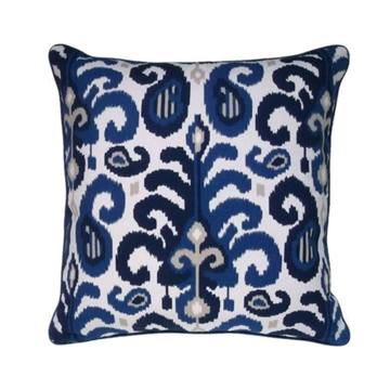 Picture of RASUL PILLOW, 22x22, BLUE