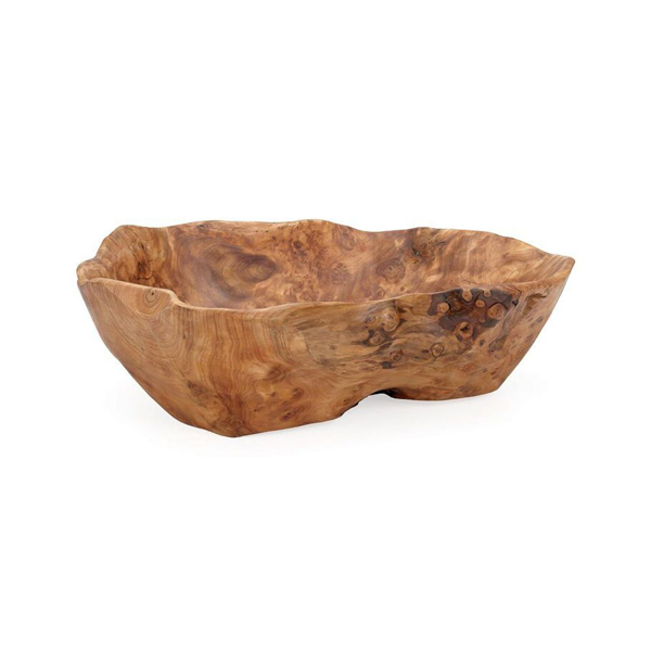 Picture of COSTA CARVED WOODEN BOWL, LG