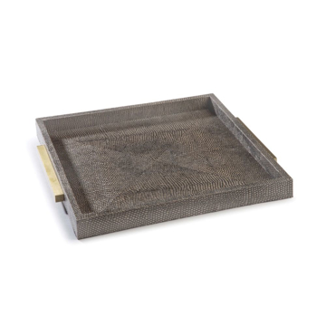 Picture of SQUARE SHAGREEN BOUTIQUE TRAY