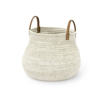 Picture of CAIRO BASKET WHITE, LARGE
