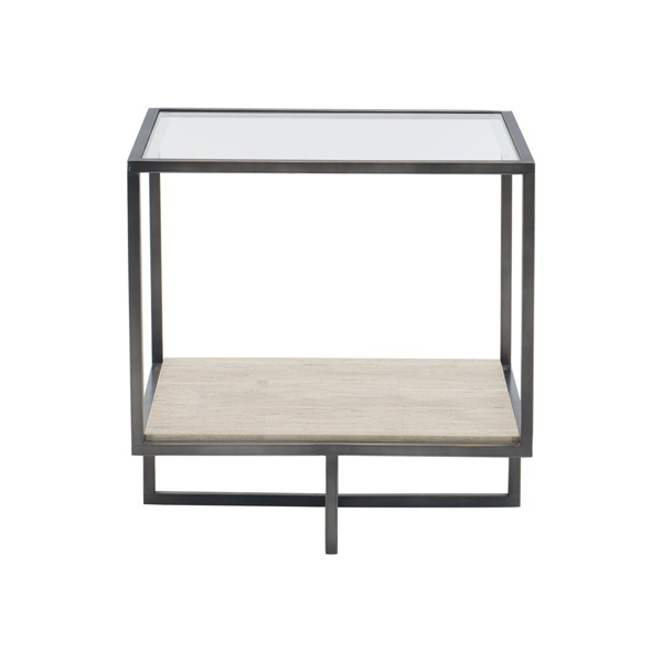 Picture of HARLOW METAL SQUARE END TABLE