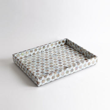 Picture of MOTHER OF PEARL TRAY-LG