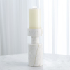 Picture of LUC VASE,WHITE MARBLE