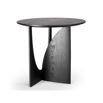 Picture of GEOMETRIC SIDE TABLE, BLK OAK