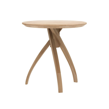 Picture of TWIST SIDE TABLE, OAK