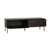 Picture of GROOVES MEDIA CABINET 2D, BLK