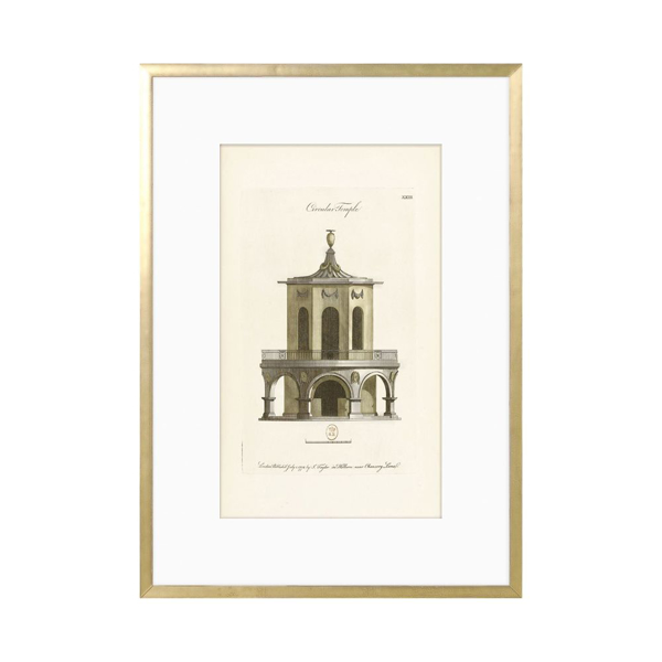 Picture of ENGRAVING-CIRCULAR TEMPLE,1778
