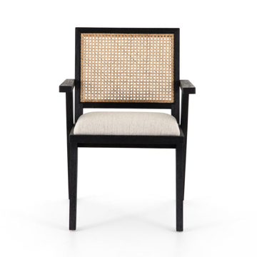 Picture of FLORA DINING CHAIR, MATTE BLK