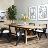 Picture of FLORA DINING CHAIR, MATTE BLK