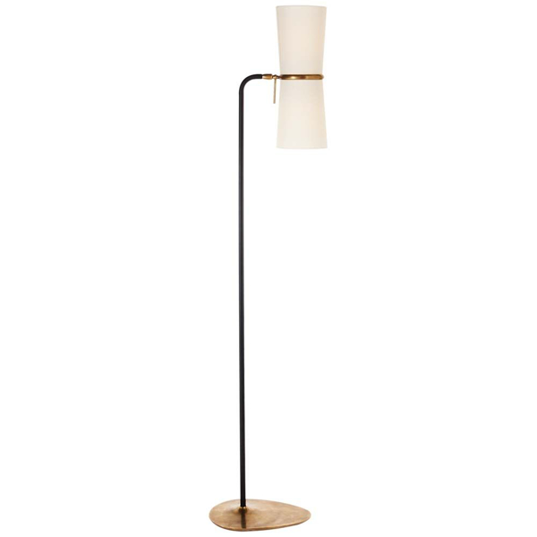 Picture of CLARKSON FLOOR LAMP, BLK-HAB