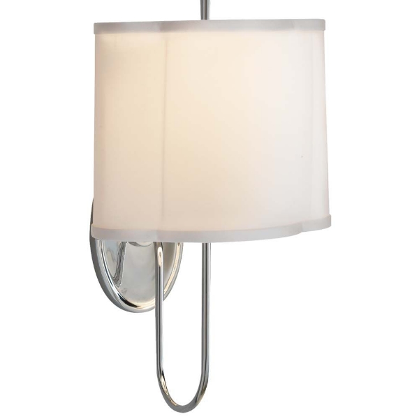 Picture of SIMPLE SCALLOP WALL SCONCE, SS