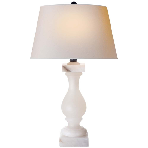 Picture of BALUSTRADE TABLE LAMP, ALB