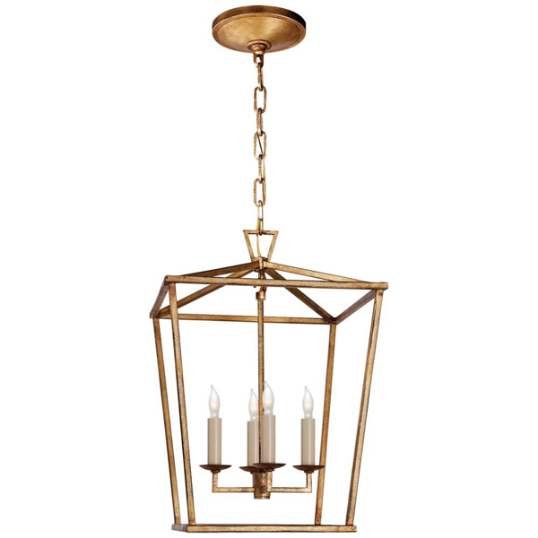 Picture of DARLANA SMALL LANTERN, GILD