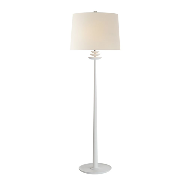 Picture of BEAUMONT FLOOR LAMP, WHT
