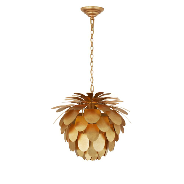 Picture of CYNARA SM CHANDELIER, GILD