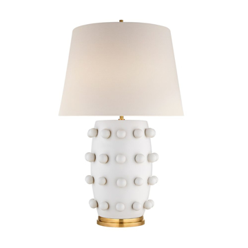 Picture of LINDEN MEDIUM TABLE LAMP, PLASTER WHITE