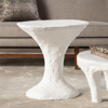 Picture of PRIMITIVE ACCENT TABLE, WHITE