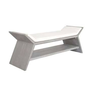 Picture of PERIA BENCH, GREY OAK