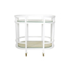 Picture of ZAINA BAR CART, WHITE