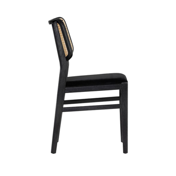 Picture of ANNEX DINING CHAIR, VELVET BLK