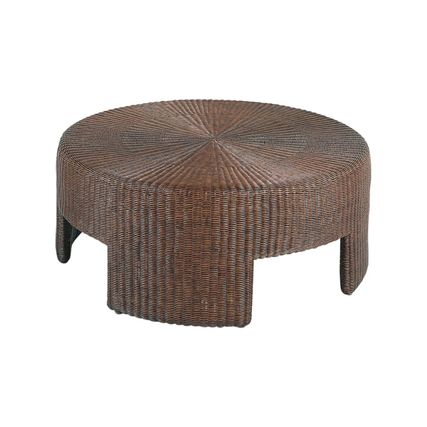 Picture of WICKER 48 ROUND COCKTAIL TABLE
