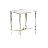 Picture of RECT FRENCH SQ. LEG TABLE, NKL