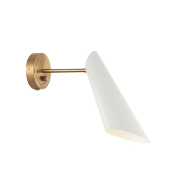 Picture of BUTERA WALL SCONCE, AG/WHT