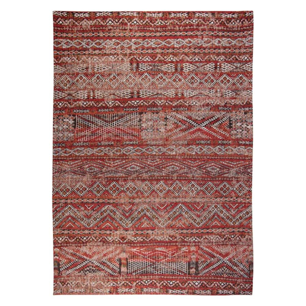 Picture of KILIM AREA RUG, FEZ RED 8X11