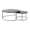Picture of CLEAR NESTING COFFEE TABLE SET