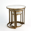Picture of S/3 MARBLE TOP NESTING TABLES
