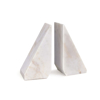 Picture of OTHELLO MARBLE BOOKENDS, WHITE