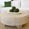 Picture of OSLO COFFEE TABLE, CERUSED OAK