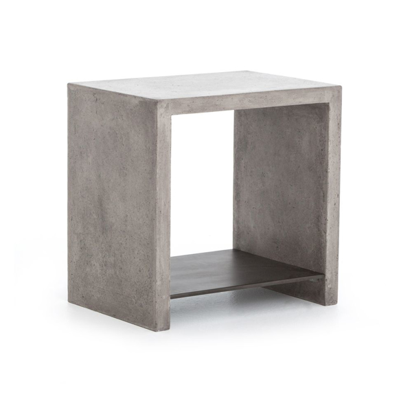 Picture of HUGO END TABLE, DARK GREY