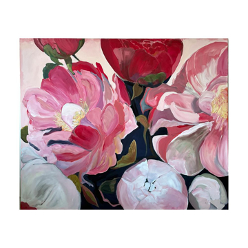 Picture of PEONIES BLUSH, 60 X 48
