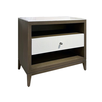 Picture of BRETON 1-DWR NIGHTSTAND, M-BRN
