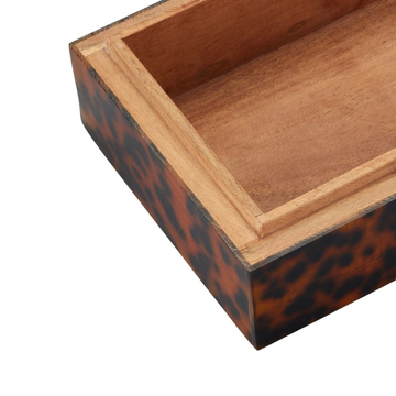 Picture of FAUX TORTOISE BOX, SET OF 2