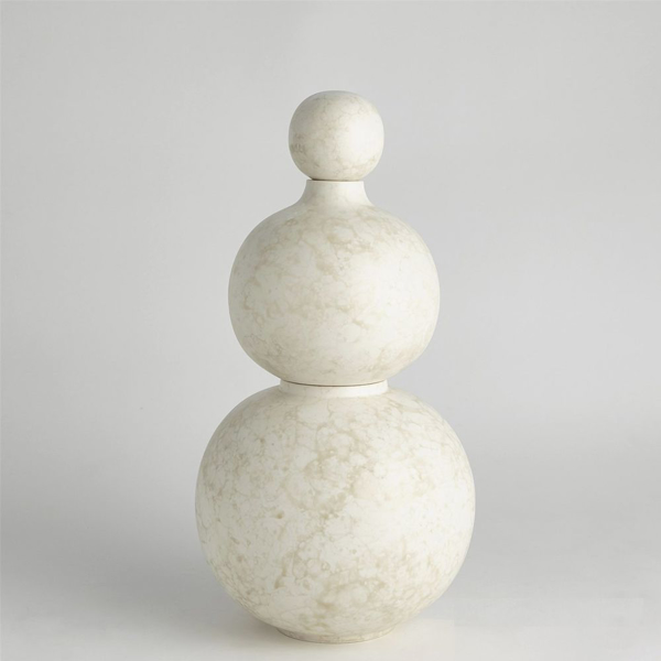 Picture of BUBBLE STACKING VASE IVORY, SM