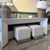 Picture of CUBE OTTOMAN W/CASTERS