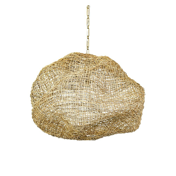 Picture of ANDORRA WICKER PENDANT, NAT MD