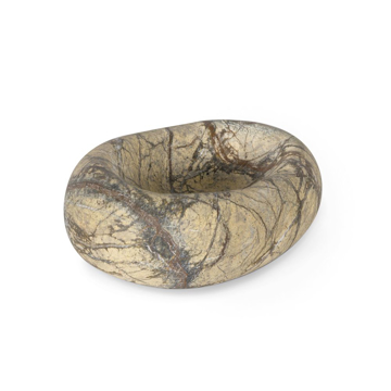 Picture of LAGOON MARBLE BOWL, BROWN