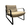 Picture of SHABBY ARM CHAIR, BLACK S1