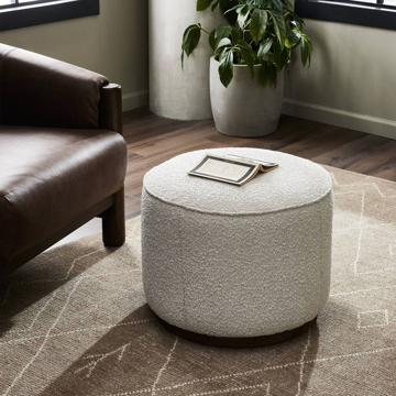 Picture of SINCLAIR ROUND OTTOMAN