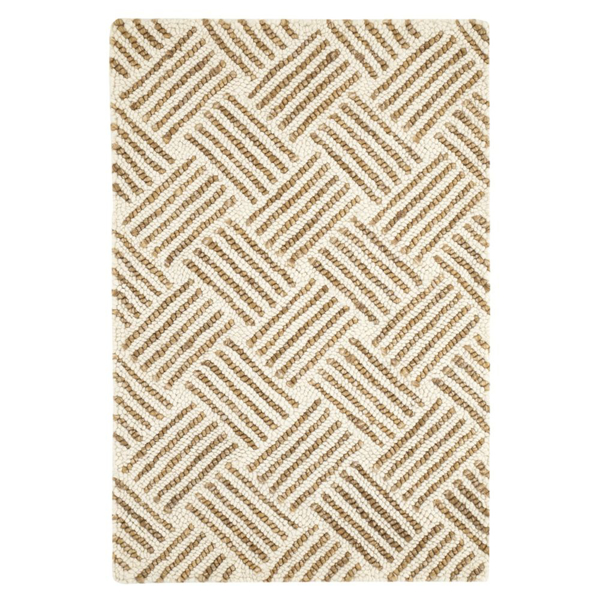 Picture of LAYERS OCHRE WOOL RUG, 8X10