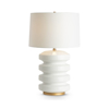 Picture of ROLLINS TABLE LAMP, WHITE